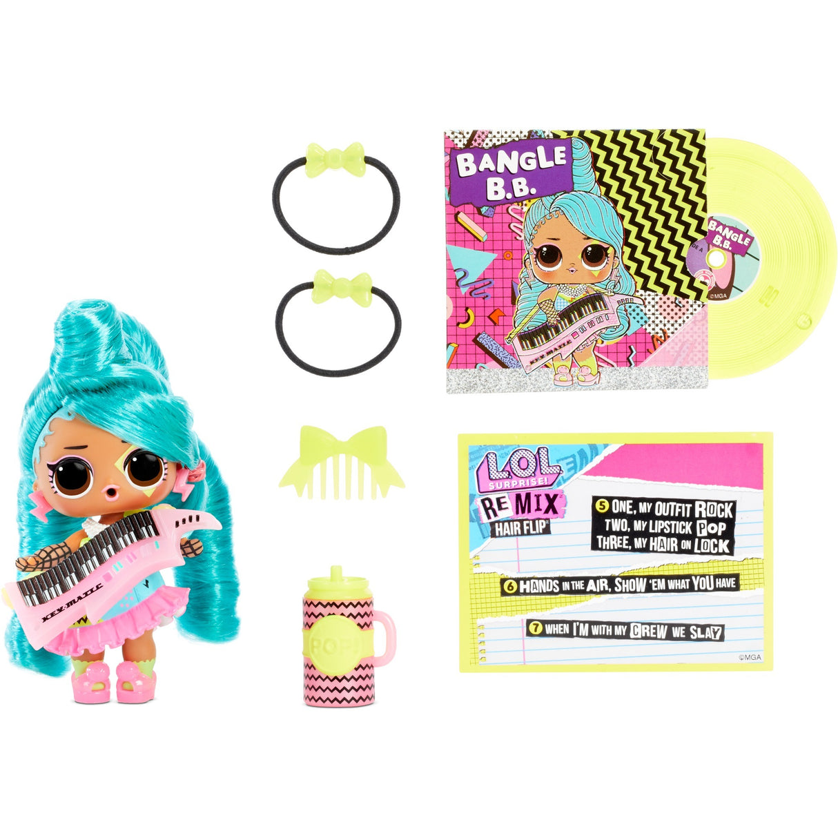 MGA Entertainment překvapení! Remix Hairfflip