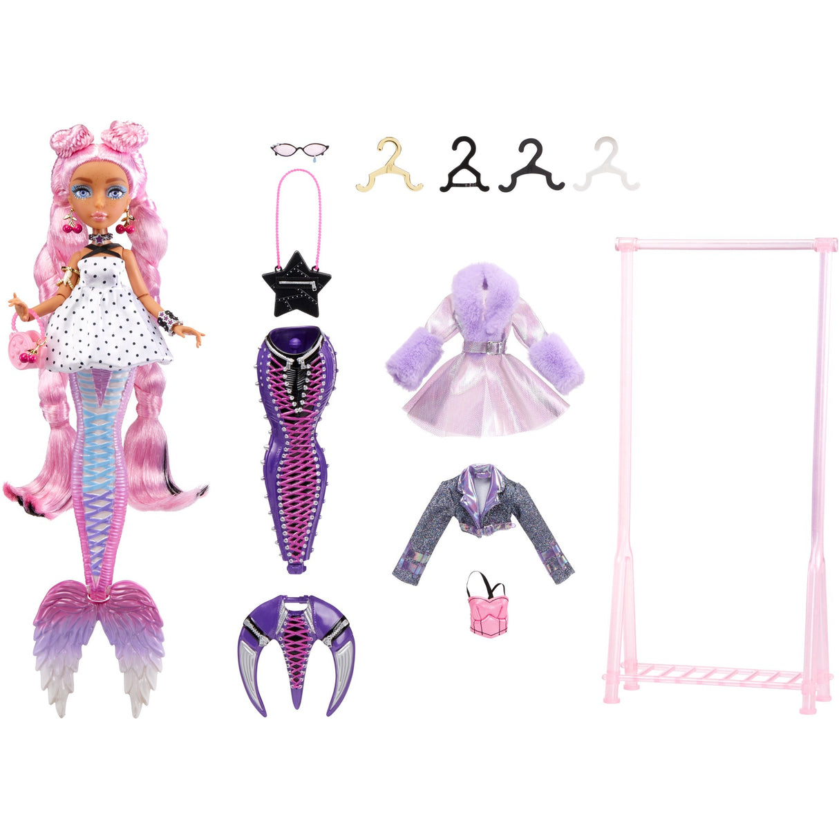 MGA Entertainment Mermaze Mermaidz Color Change Fashion Fins Morra