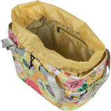 Basil Bloom Field Carry All Mik - Bicycle basket - on the back yellow