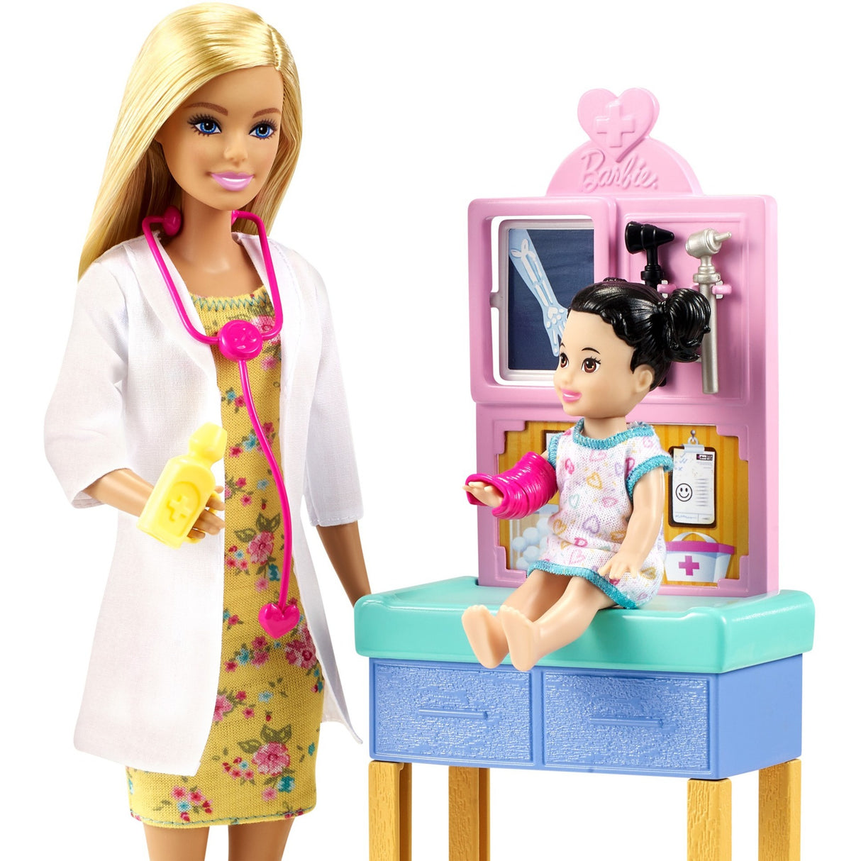 Mattel career doll pediatrician play set