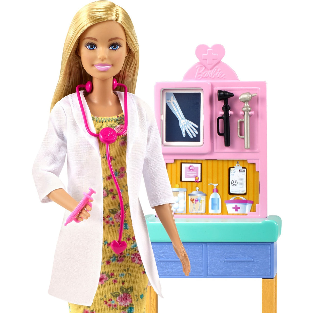 Mattel career doll pediatrician play set
