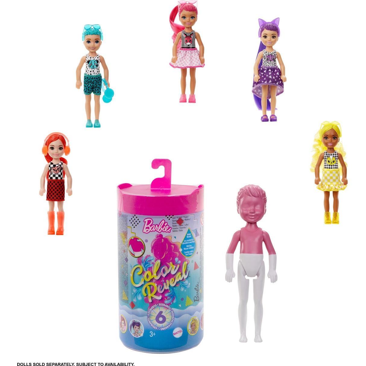 Mattel Color Reveal Chelsea
