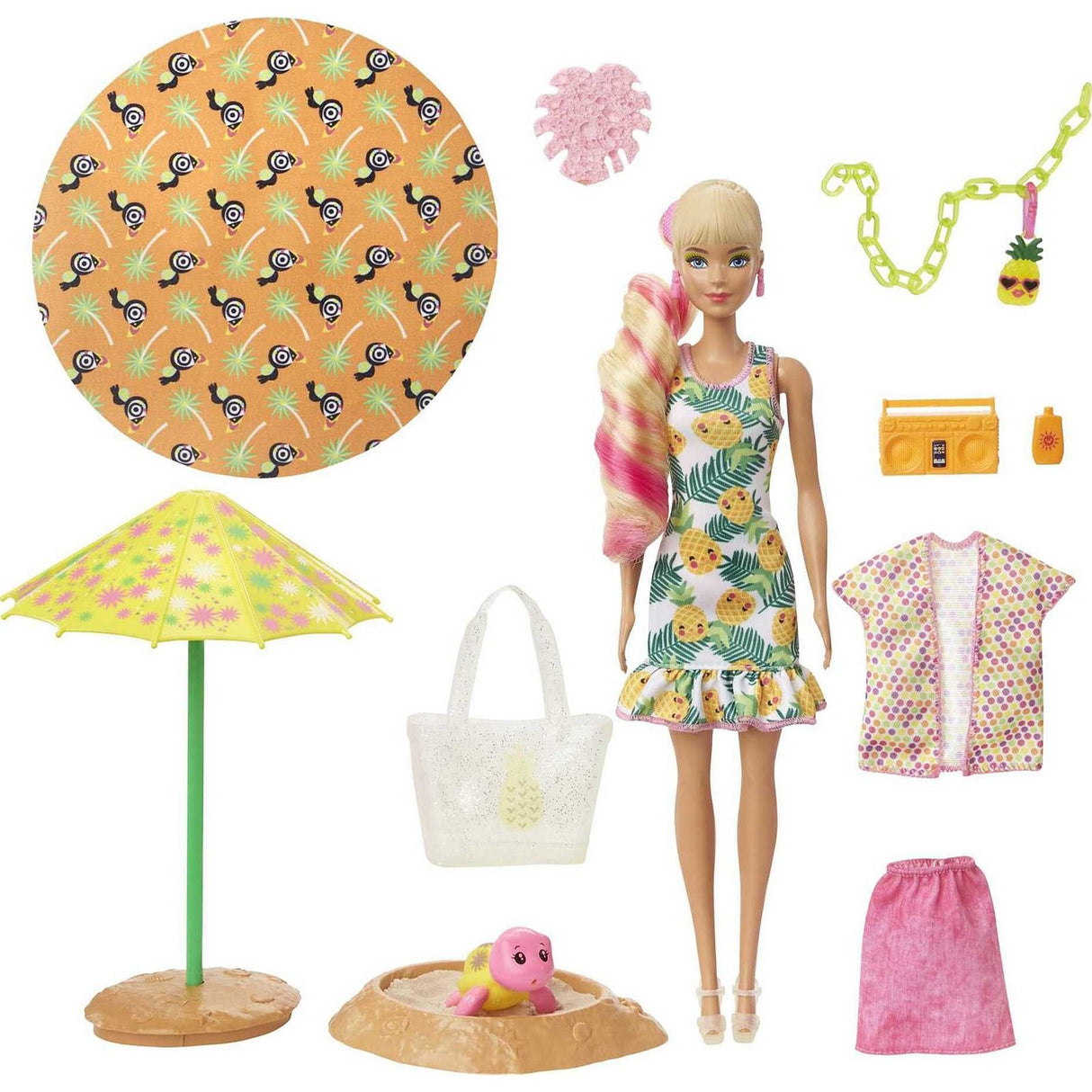 Mattel Color avslører skumananas
