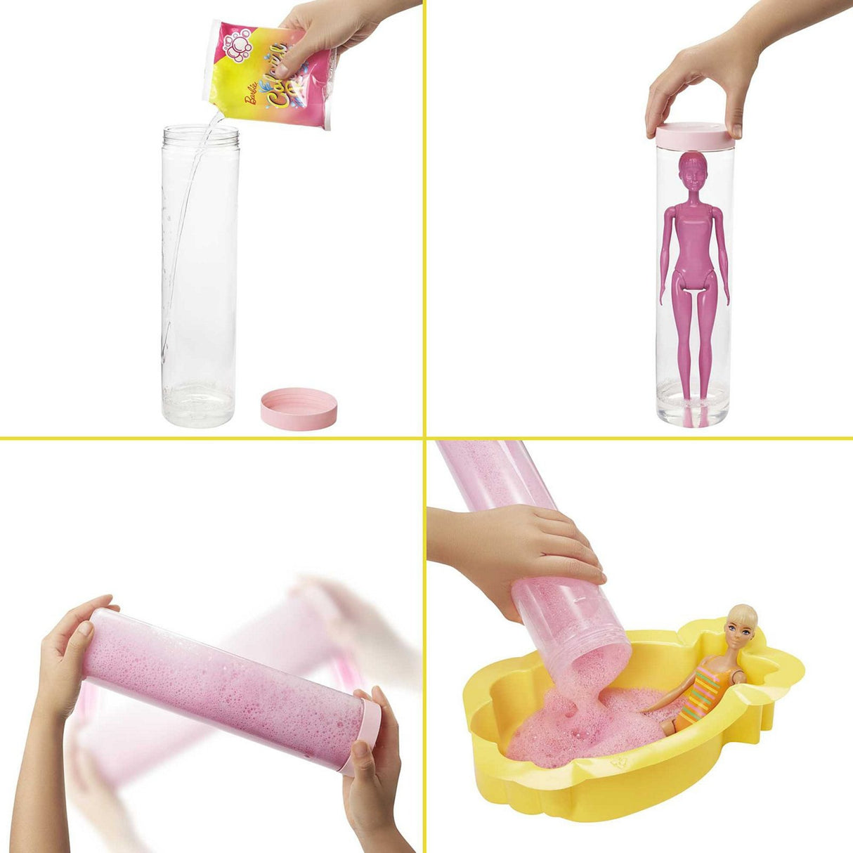 Mattel Color avslører skumananas