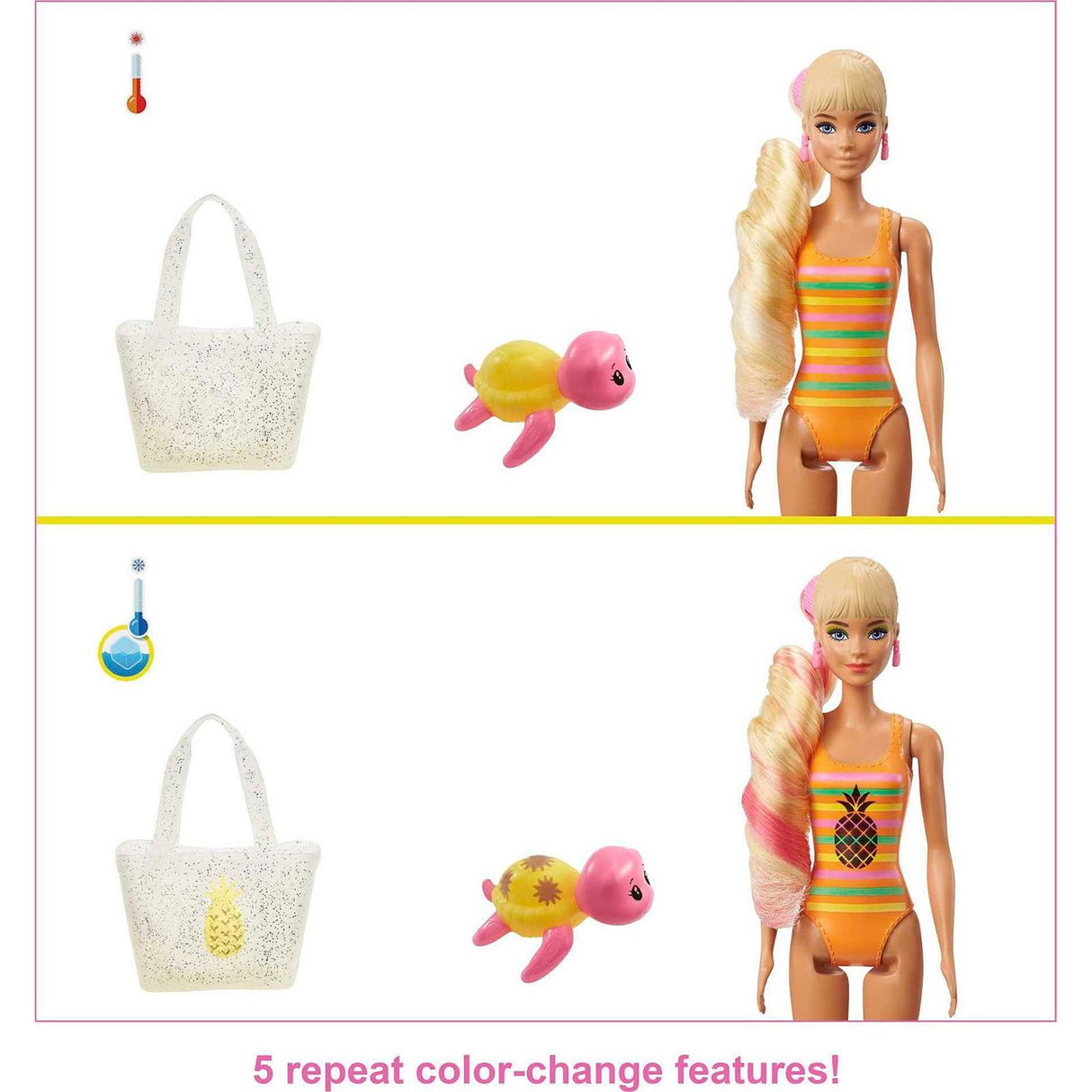 Mattel Color avslører skumananas