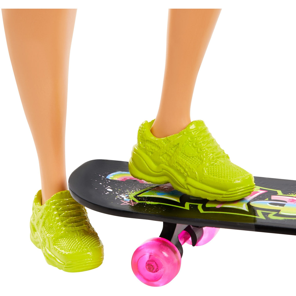 Mattel Extra Doll #4 med skateboard 2 killinger