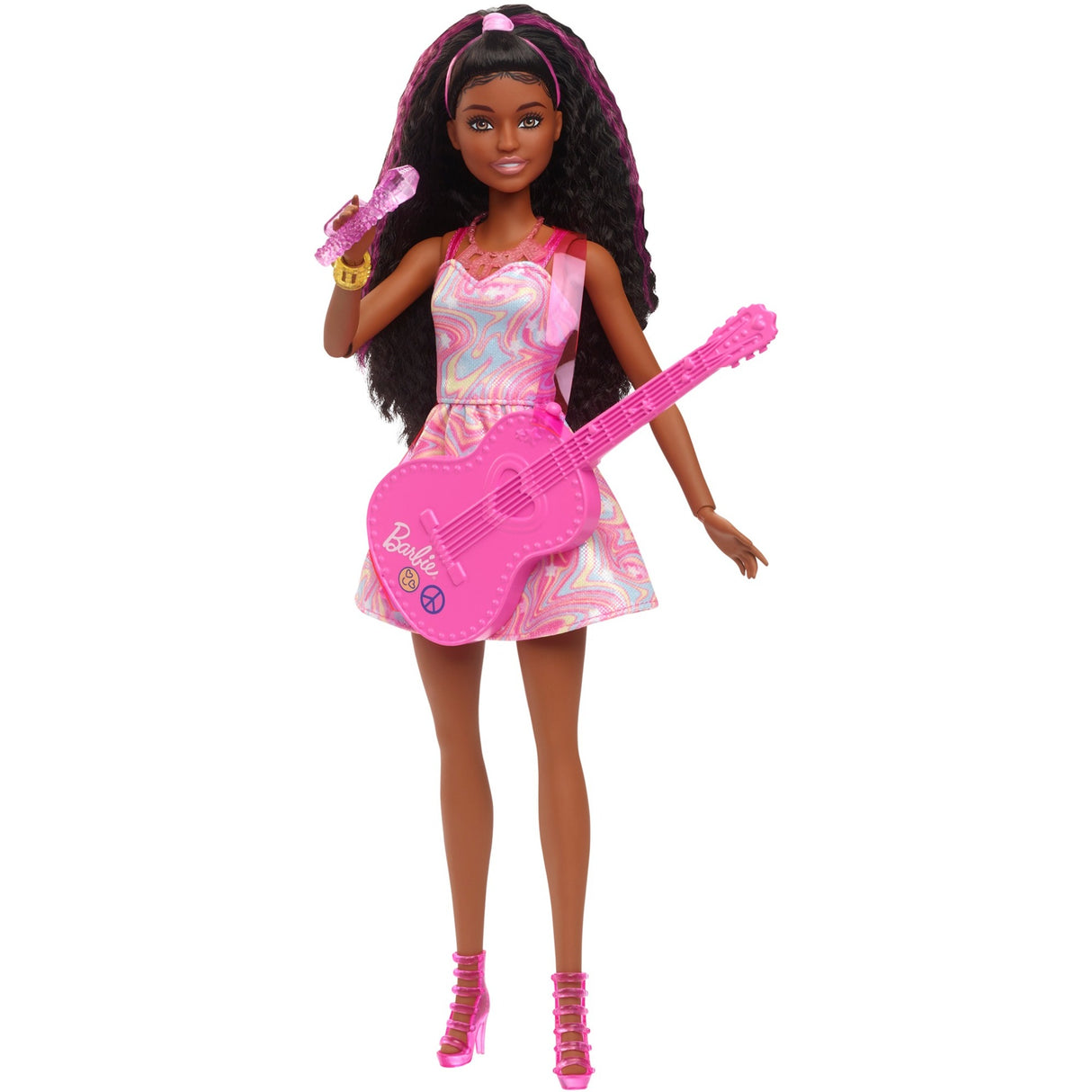 Mattel career pop star with moving stage