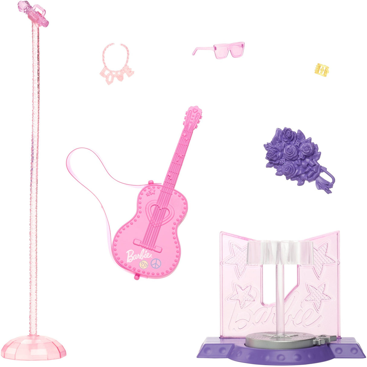 Mattel career pop star with moving stage