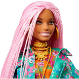 Mattel Extra Doll 10 blomsterprintjakke med DJ Mouse