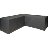 D'Natur Gaart Miwweldeckungen fir Lounge Set L-Form