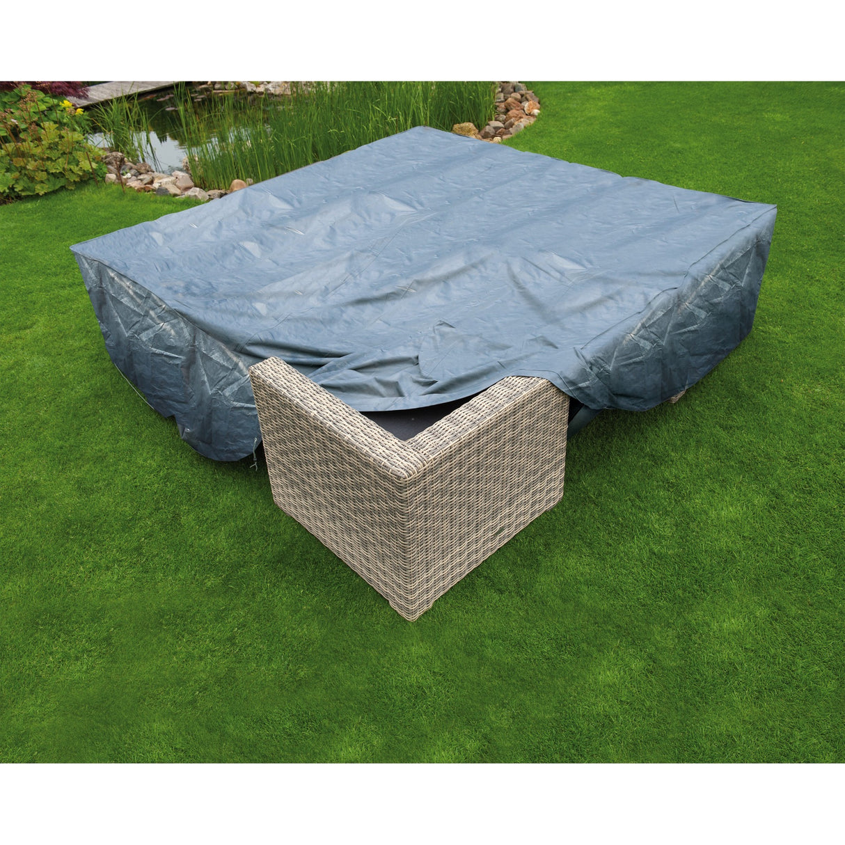 Naturgartenmöbelabdeckung für Lounge -Set