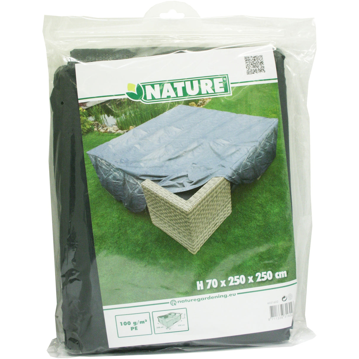 Naturgartenmöbelabdeckung für Lounge -Set