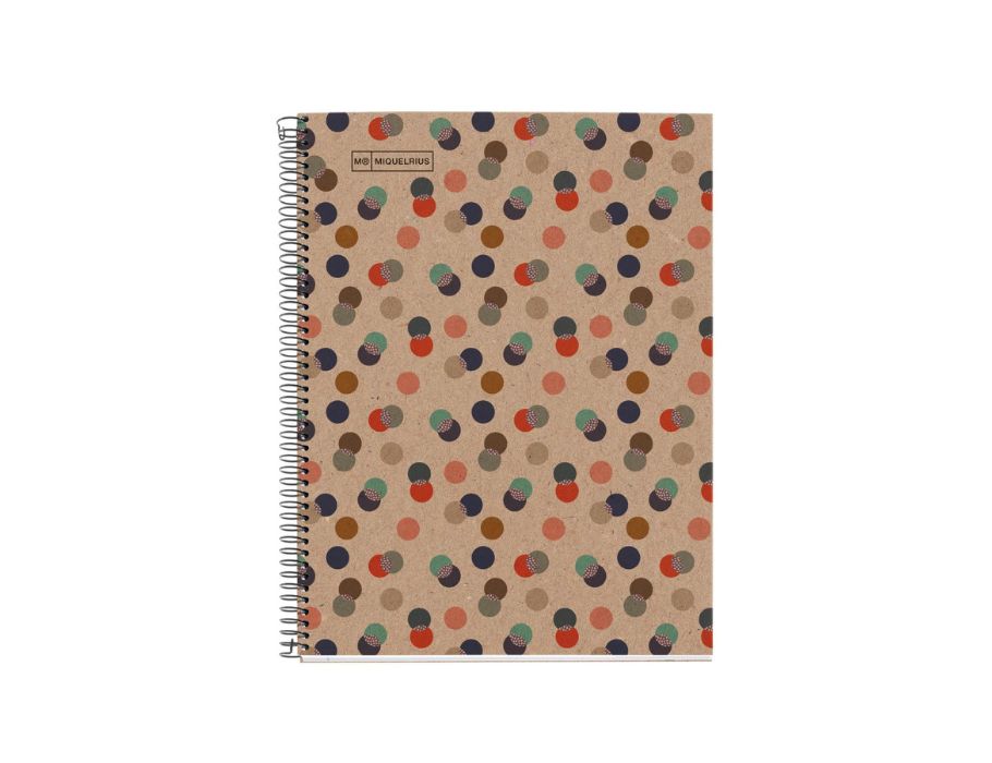 Miquelrius Notebook Eco Confetti A5 Blanco 80 páginas