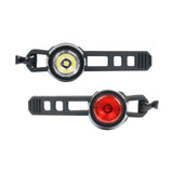 Jedna osvětlení sada 20 USB dobíjecí černá