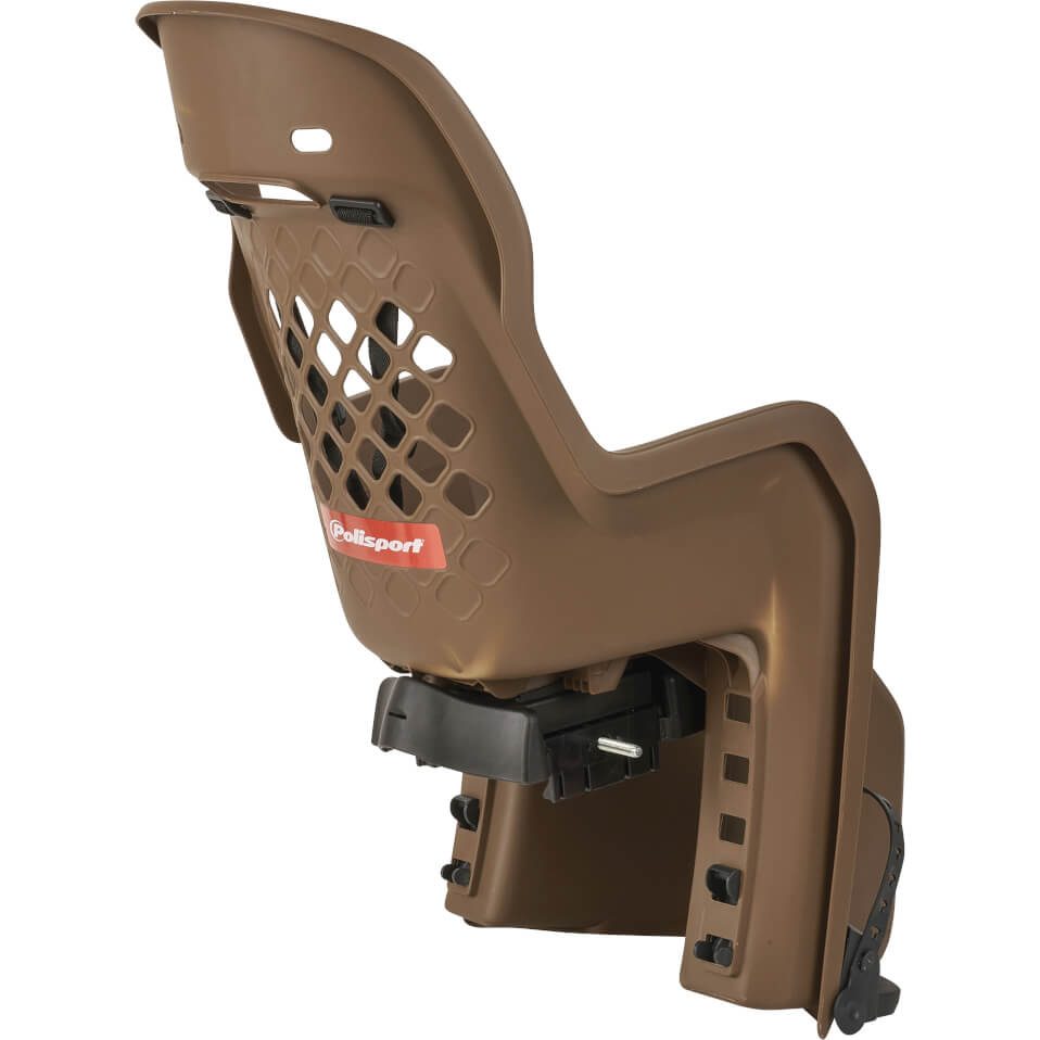 PoliSport zadnji sedež Joy Carrier Bev. rjava temno siva
