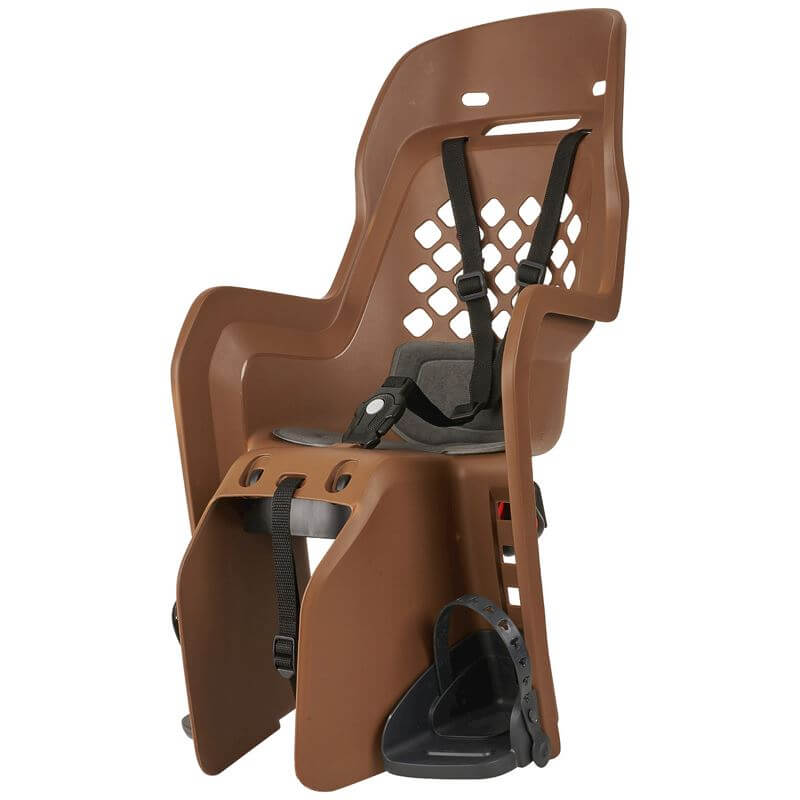PoliSport zadnji sedež Joy Carrier Bev. rjava temno siva
