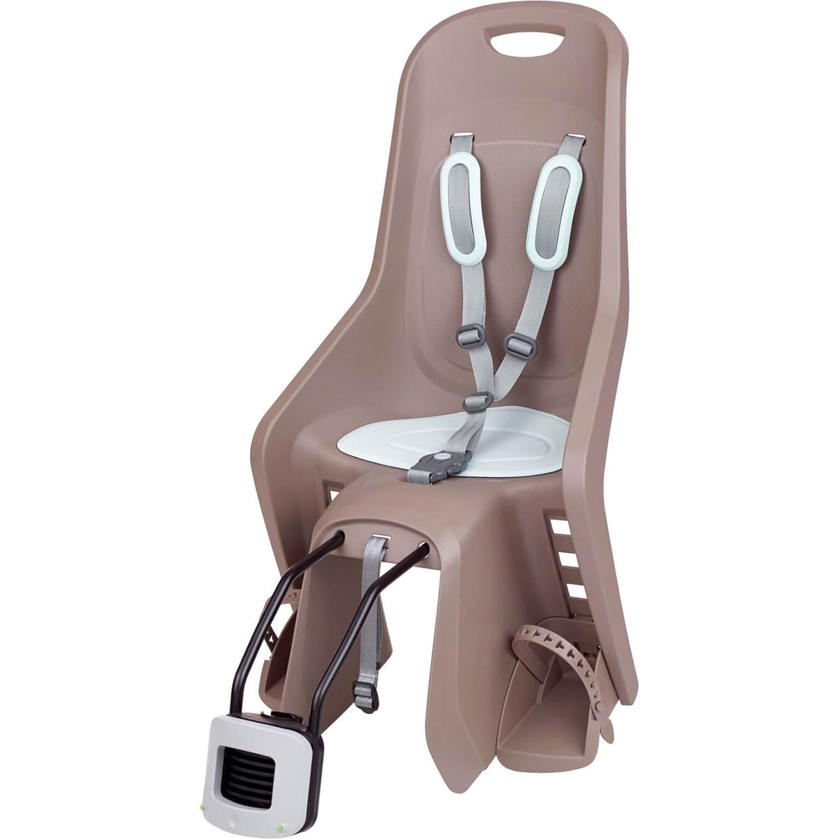 Polisport Back Seat Bubbly Plus Frame Bev. hnědá zelená
