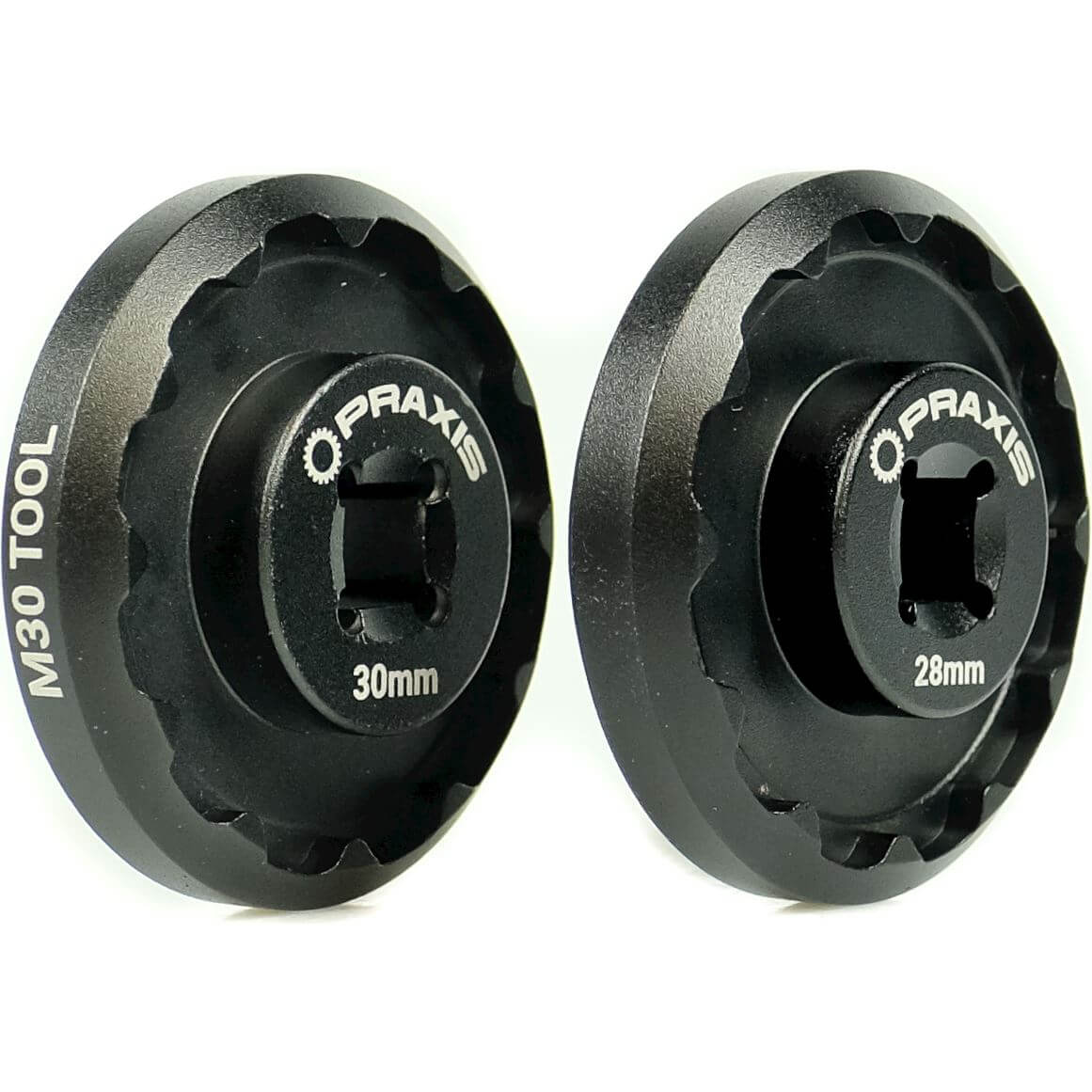 Herramientas de soporte de fondo de praxis M30 Negro