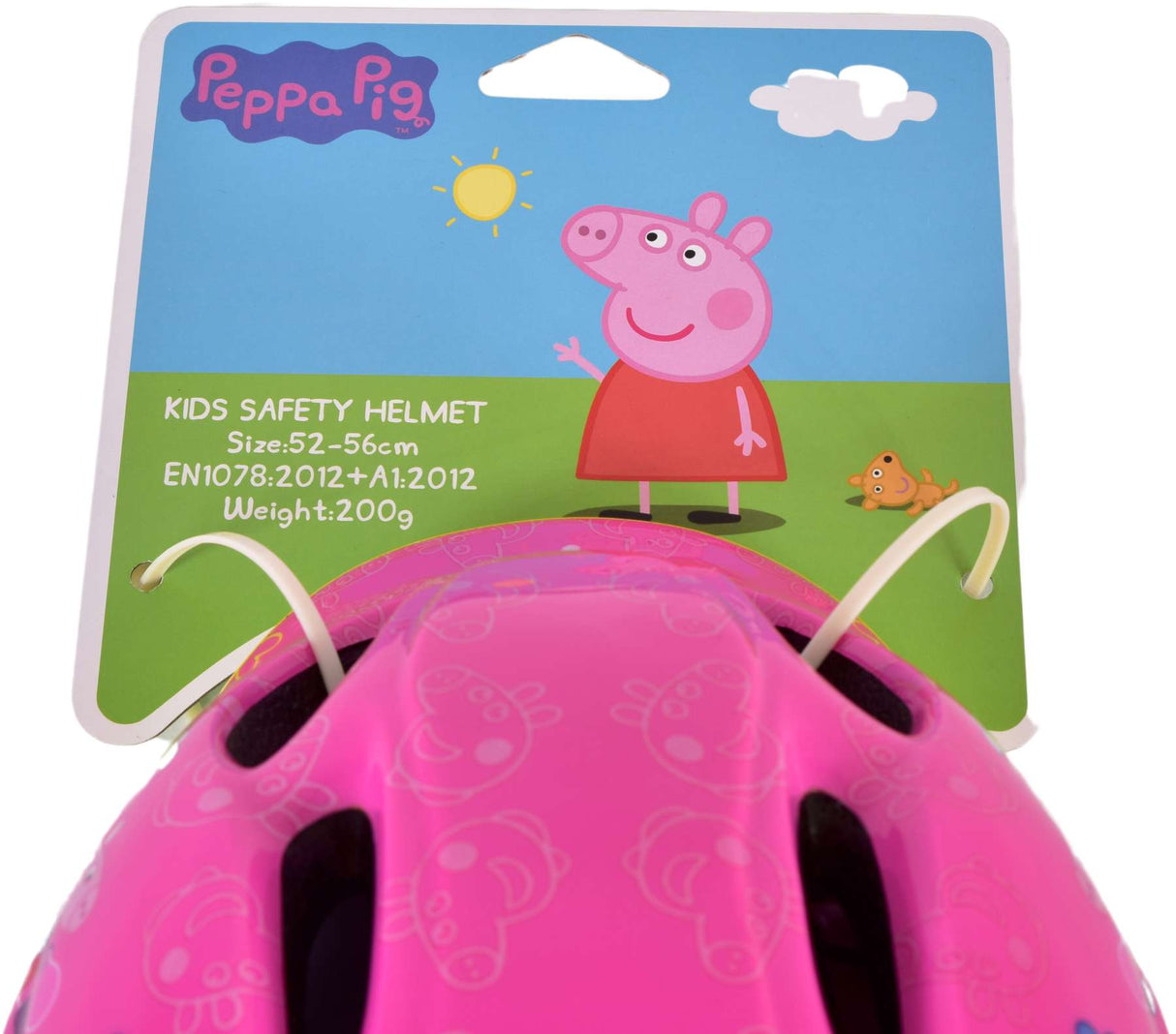 Peppa Pig Sykkelhjelm rosa 51-55 cm