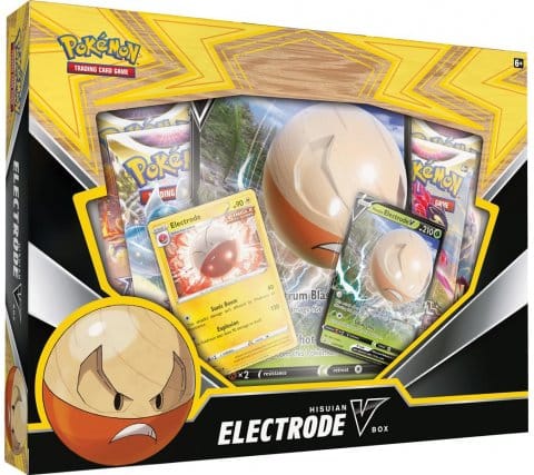 Asmodee pokémon - hisuian electrode v box