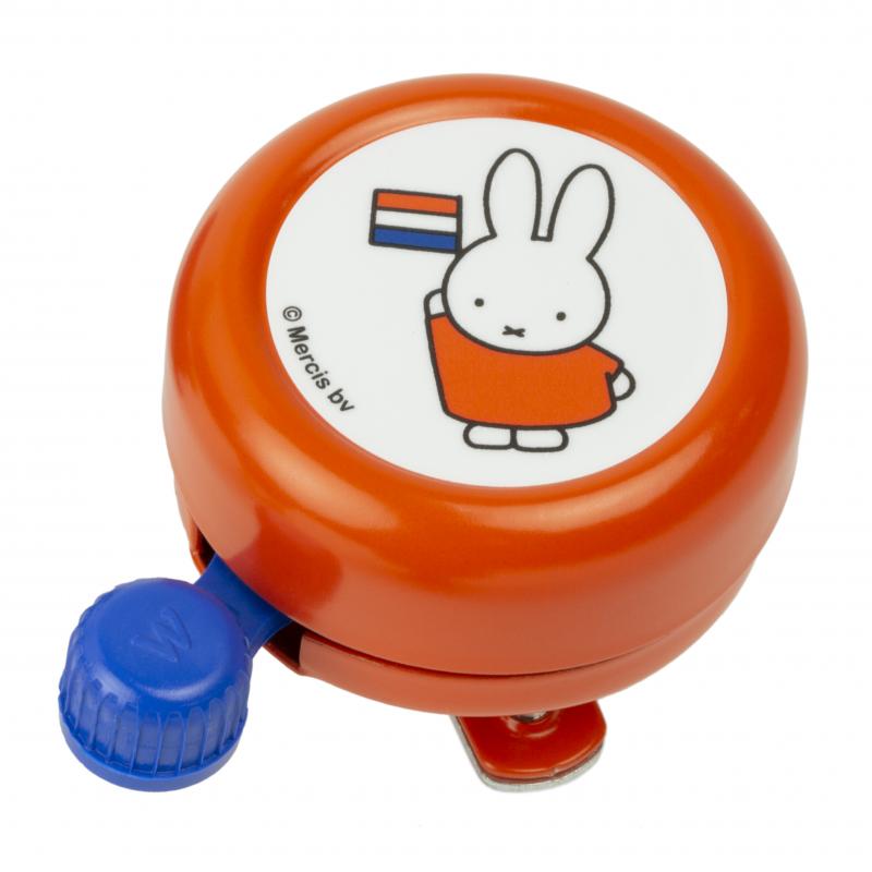 Widek Bel nijntje oranje con bandiera (su mappa)