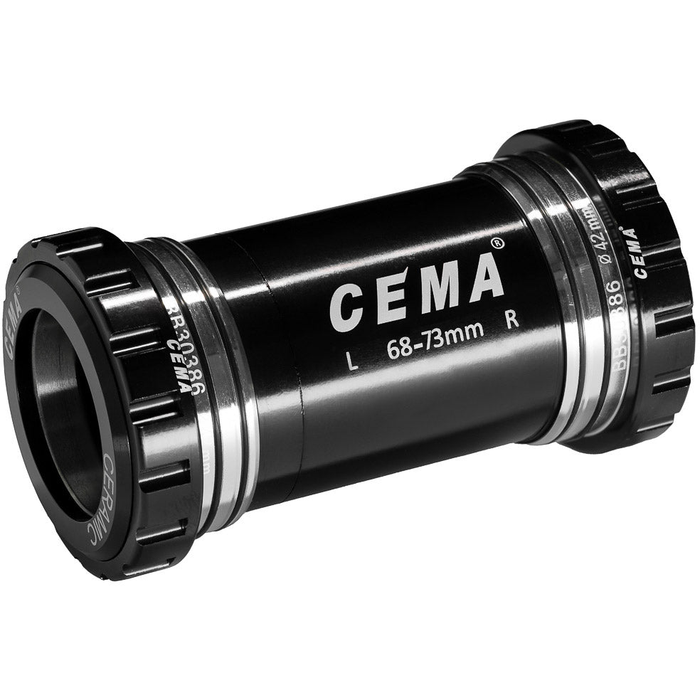 Cema Bracketas BB30 Interlock FSA386 Rotor3D+(30mm) Ker-Zwart