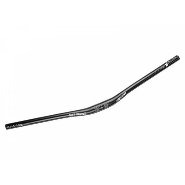 Ergotec Lenkung mit niedrigem Riser -Bar 31,8 720 mm schwarz