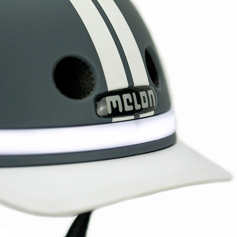 Melon helm met verlichting e-series highway m-l