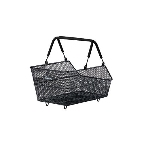 Basil Cento S Panier de vélos Mik à l'arrière petit, y compris un système Mik noir
