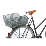 Basilikum Cento Flower - Fahrradkorb - auf der Rückseite - Olivengrün