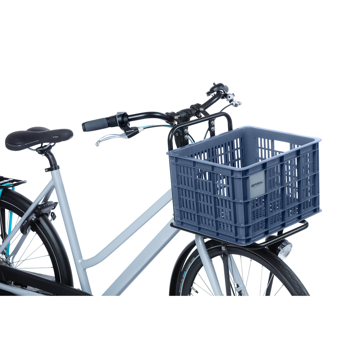 Basilikum fietslat m - mittel - 29,5 Liter - blau