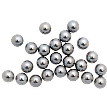 kogels 1 4 inch zilver 24 stuks