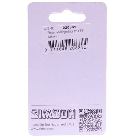 Simson Connection Switch Anti-Rust 1 2 x1 8