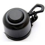Cykelklokke mini 34 mm sort