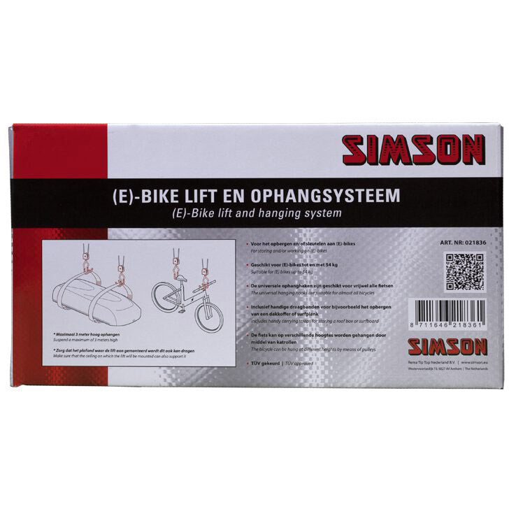 Simson Cykellyfttung (e-cykel)