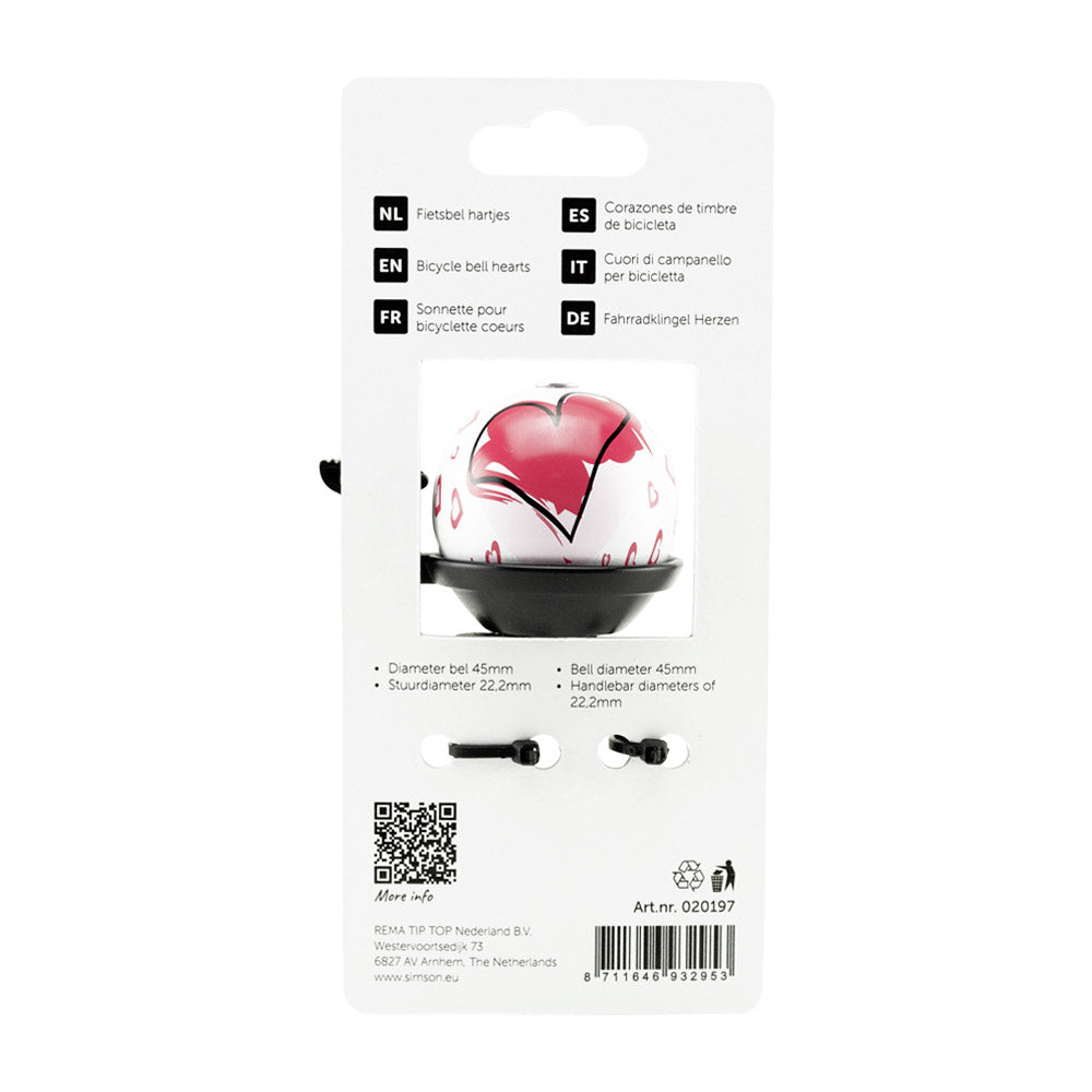 Simson Bicycle Bell Hearts