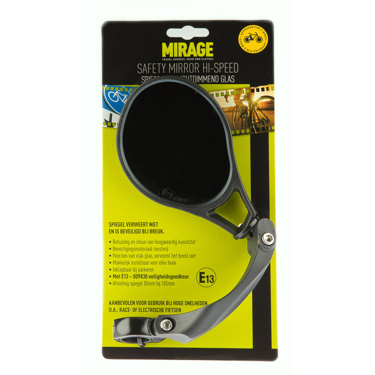 Mirage Spiegel Hi-Speed ​​Links Dimming Glass (E-13)