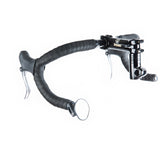 Mirage Mirror With Plug Minor Bar-end Left Right Black
