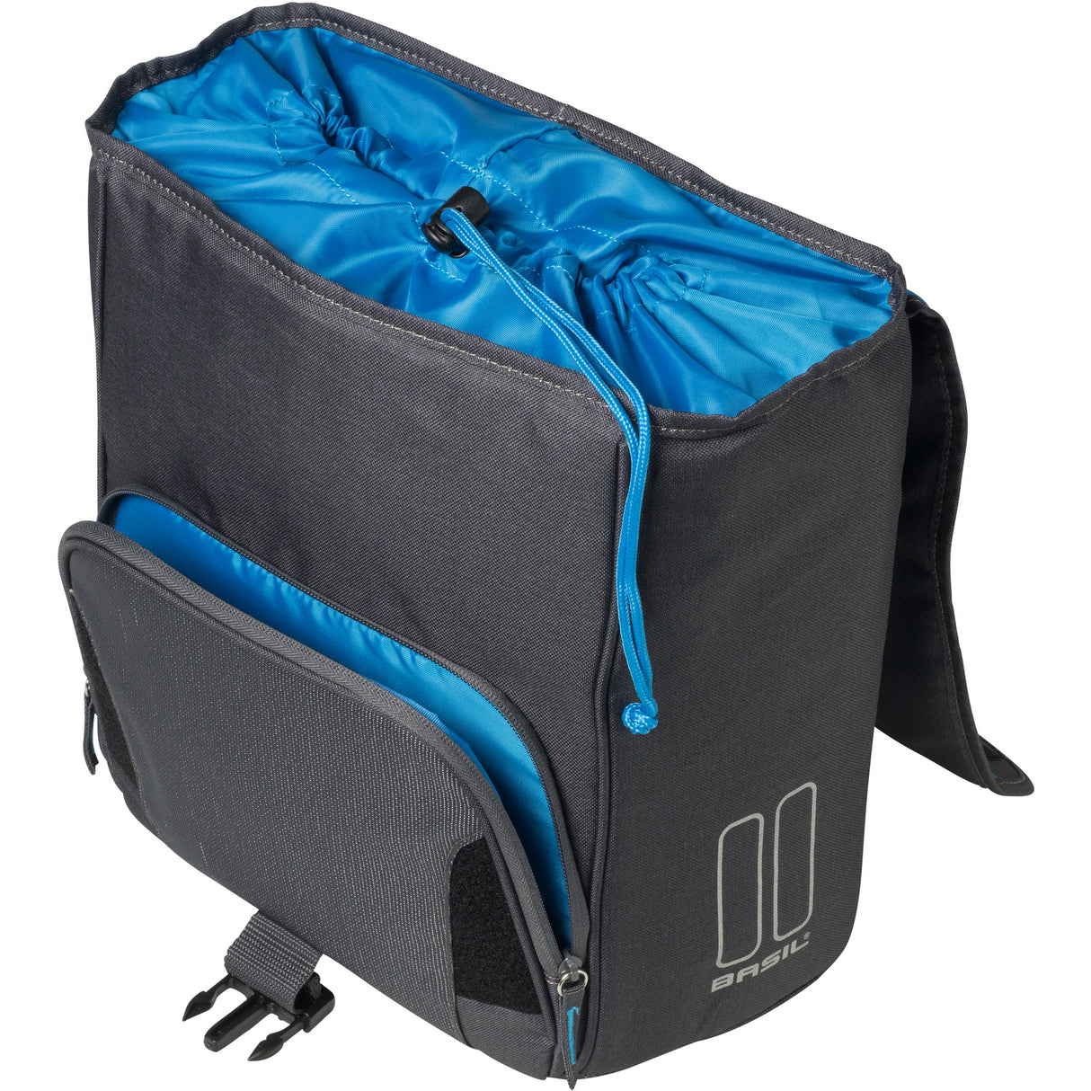 Basil Sport Commater Bag - šedý tašk na kole