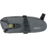 Basil Navigator Storm saddle bag - Compact bicycle bag - Unisex - Bicycle - Black