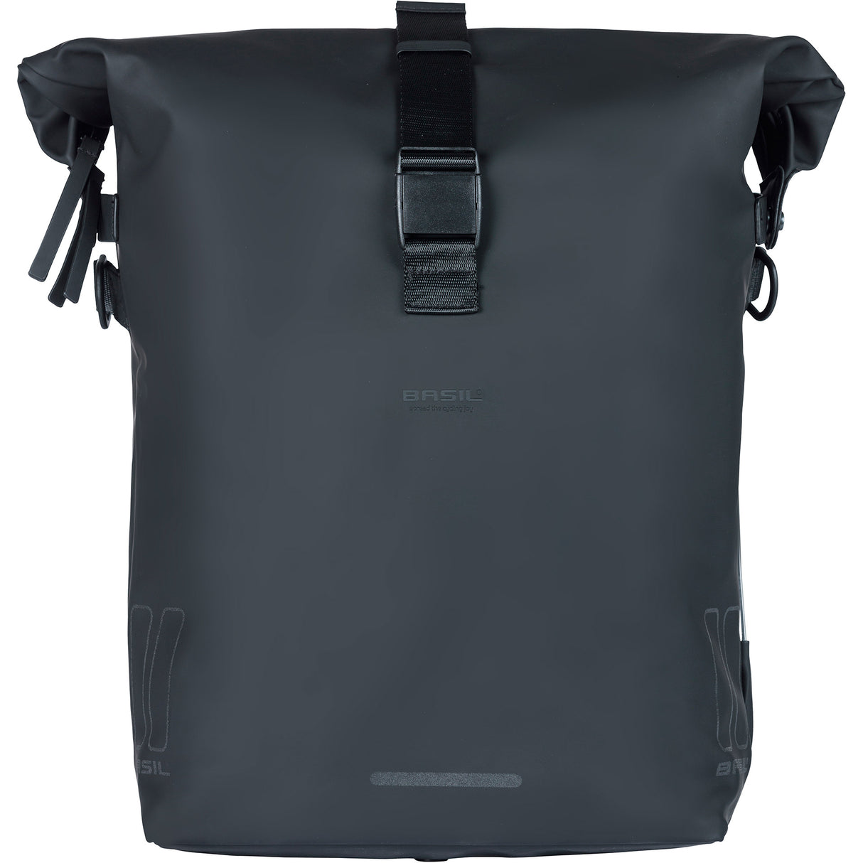 Basil Soho Mikes Bicycle -Umhängetasche - Schwarz, wasserdicht, Pu, Nordlich LED, 17L