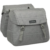 Joli Doppelfahrradbeutel - Wasser -Repellent Polyester - Schwarzblau Grün - 37L