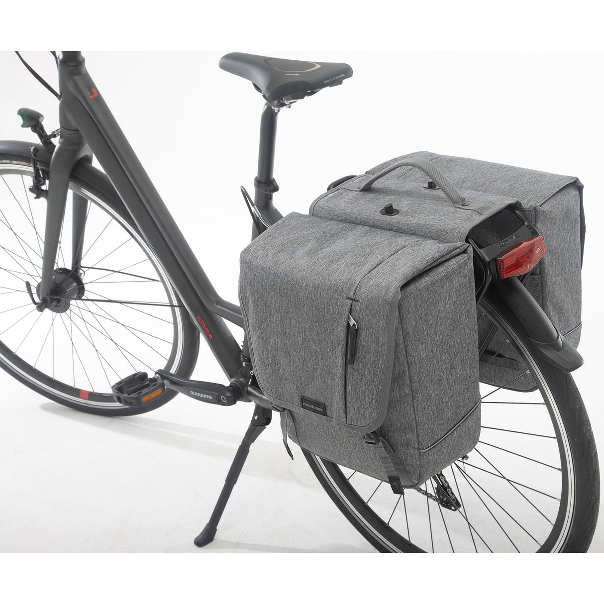 New Looxs Nova Double - Double bicycle bag - Gray
