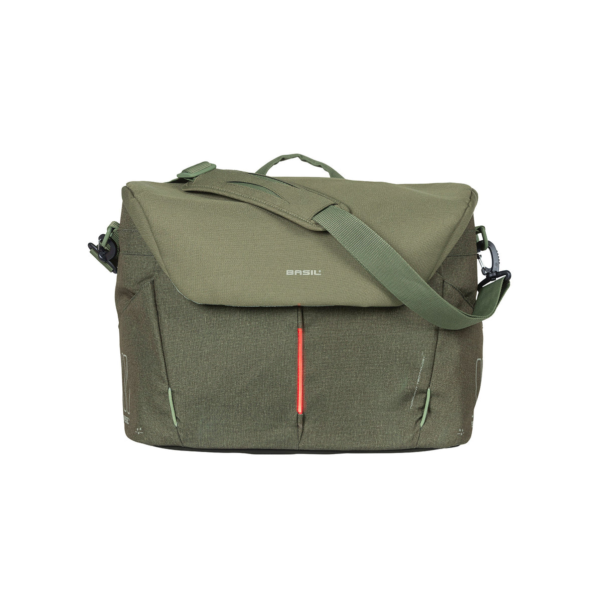 Basilikum B -Safe Pendler Nordlich - Laptop -Tasche - 17 Liter - Olivengrün