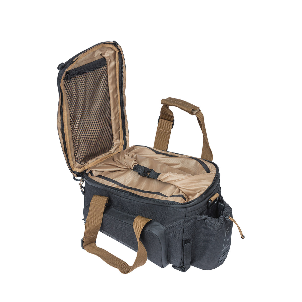 Basilikum Miles XL Pro Gepäckfadenbeutel, Schwarz, Polyester, wasserdicht, 9-36L