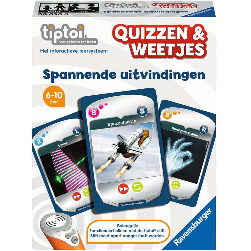 Ravensburger TipToi Quizzes Facts inventions