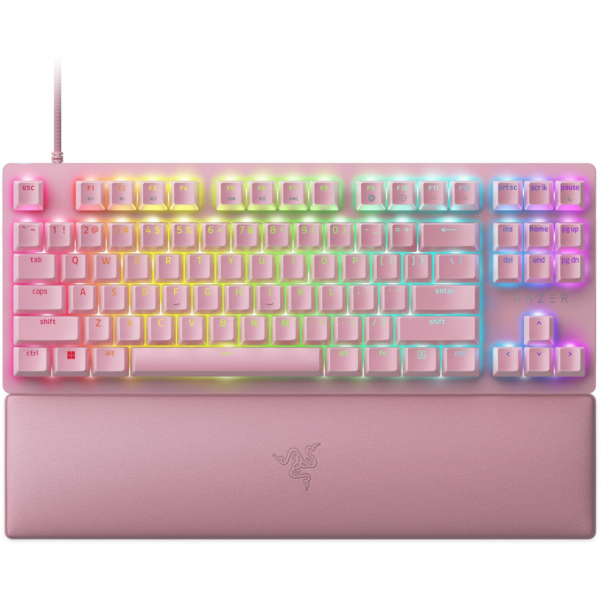 Razer Razer Huntsman V2 TKL kwarc