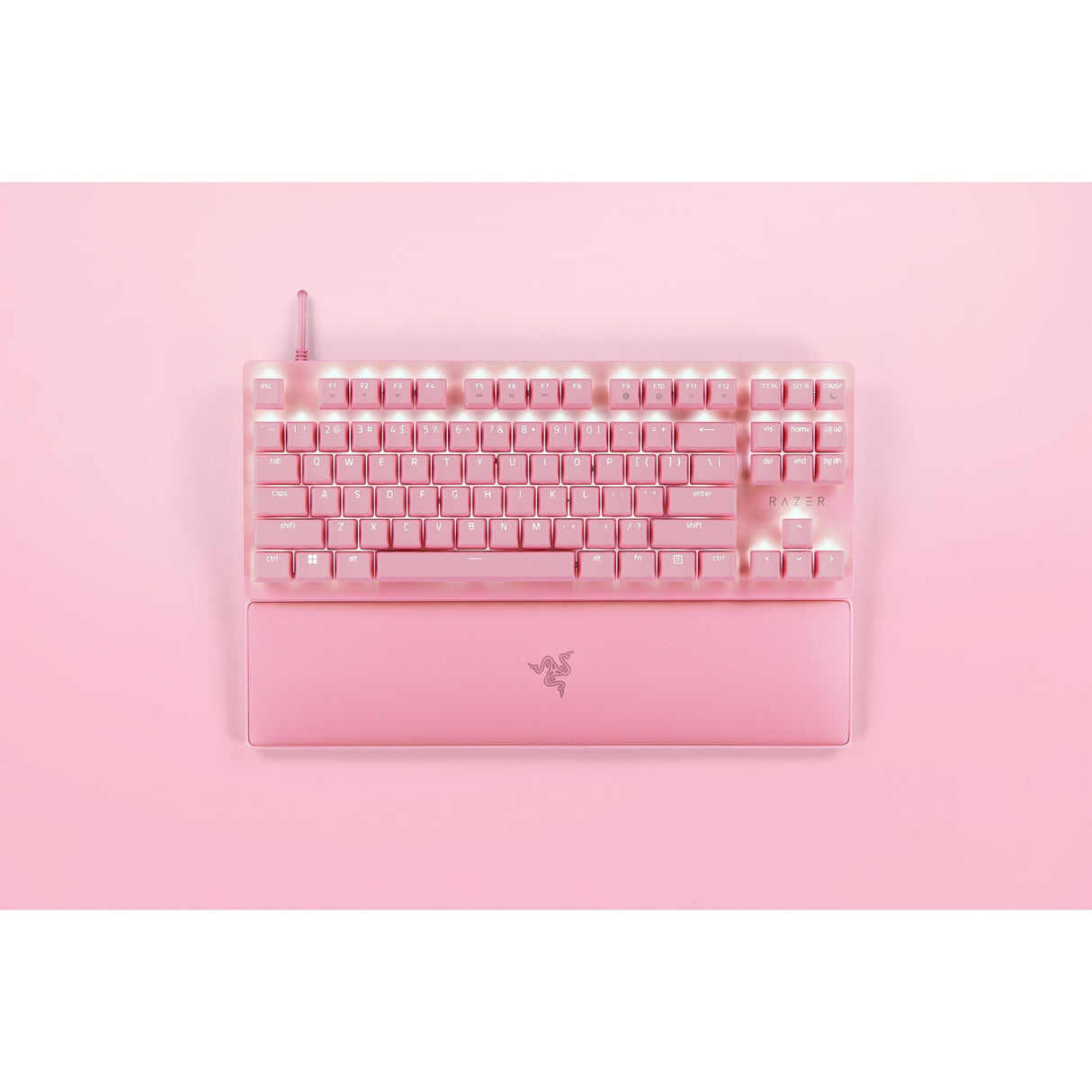 Razer Razer Huntsman V2 TKL kwarc