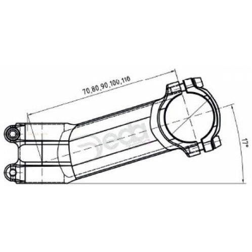 Deda Deda Nok Zero 70mm Bob Alu 73-17gr. 31.7mm OEM