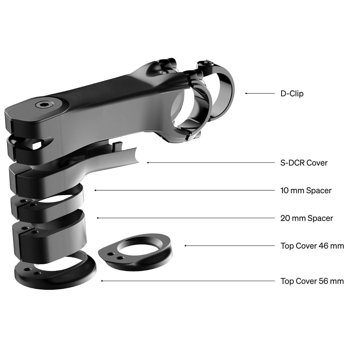 Dedacciai Stem SuperBox DCR 80mm PoB
